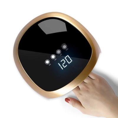 China 2019 New Arrival LED Nail Lamps UV Gel UV Curing SUN PLUS 4S UV Curing Led Nail Dryer Sun Shape With LCD Screen for sale