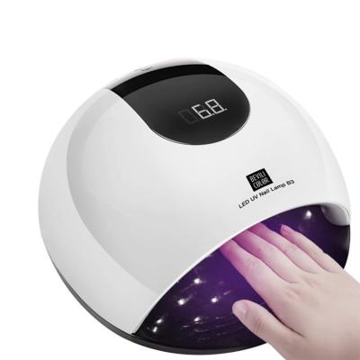 China Portable Gel LED Nail Lamp 36 80W UV Lamp Beads Nail Dryer With 4 Hour Setting Automatic Sensor UV Light For Gel Nails for sale