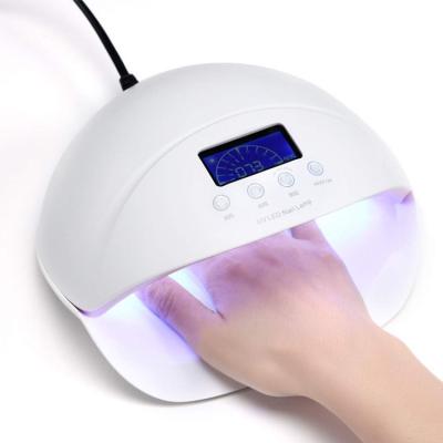 China Nail Art Beauty Size 50w Large UV LED 2 in 1 Gel Light Nail Polish Dryer for Toenail Toenail Manicure, Gel Nail Light Dryer for sale