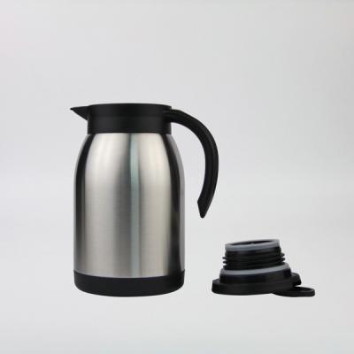 China Durable 800ml Stainless Steel New Arrival Double Wall Customize Vacuum Thermos Tea Coffee Pot With Handle for sale