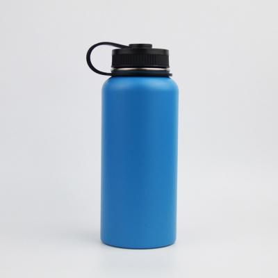 China Viable The Coolest 32 Ounce Aqua Blue Water Hydraulic Insulated Thermos Flask Bottle For Men for sale