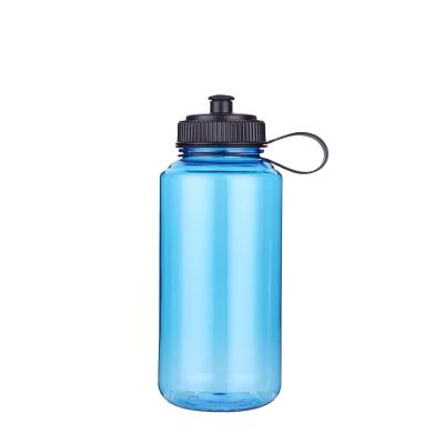 China Sustainable Tritan Plastic Water Bottles With Wide Mouth And Leak Proof Push-Pull Lid BPA Free Eco-Friendly Plastic Portable Water Bottles for sale