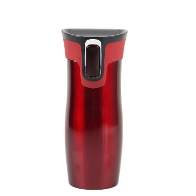 China Sustainable Double Wall Vacuum Insulated Stainless Steel Thermos, Lid Over Mouth Flask Travel Waterproof Sport Tumbler Wide Flask With Sipping for sale