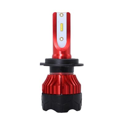 China Super Bright Car Headlight Car Accessories Fan Head Light K5 9005 9006 Cooling Lamp 9004 H11 H7 Car Led Headlight for sale