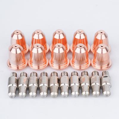 China Easy Operation WSD S45 Plasma Electrode S45 PR0110 &PD0116 Plasma Nozzle For S45 Plasma Cutting Torch for sale