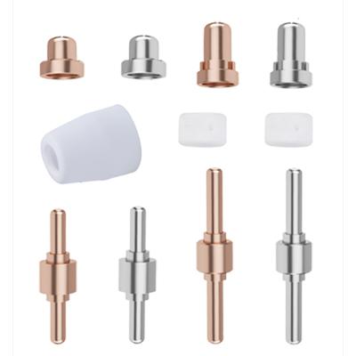 China High Quality Original Plasma Shield/Nozzle/Electrodes 60pcs Parts Pt31 Plasma Electrode PT31 Parts Easy Operation Plasma Cutting Nozzle for sale