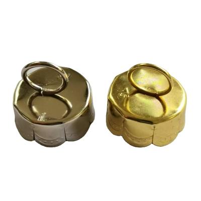 China Modern High quality Christmas tree metal fittings 20mm Christmas ball cap home gift decorative cover for sale