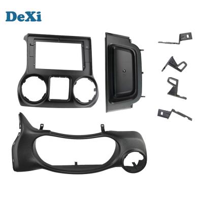 China GPS panel for car dvd head unit for Jeep Wrangler Hot sale car dvd video image fascia frame fascia panel for sale