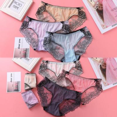 China Breathable hot sale! Women's Sexy Lace Panties Cotton Seamless Women's Breathable Underwear for sale