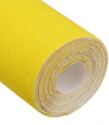 China Sharper and More Wear Resistant Sandpaper Roll, 9.3cm x 5m Aluminum Oxide Sandpaper Roll - 40/60 /80/120 /180 Grit Coarse Medium Fine Sandpaper for the hand for sale