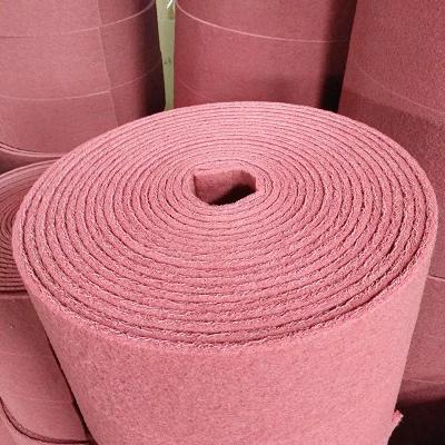 China Non Scratch Red Scouring Pad In Roll Raw Material Scouring Pad Material Roll Medium Fine Coarse for sale