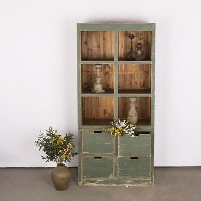 China Solid Wood High End Green Pine Shelves for sale