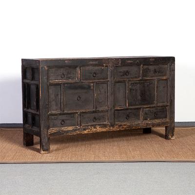 China Classic old style 10 drawers furniture wooden cabinet for sale for sale