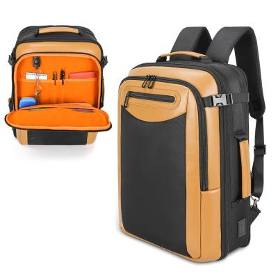 China Water Resistant Anti Theft Business Custom Travel Backpack with USB Charging Port for sale