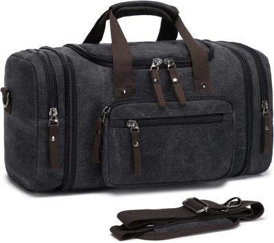 China Bevat 50L dagelijkse individuele artikelen Canvas Duffle weekend reistas Te koop