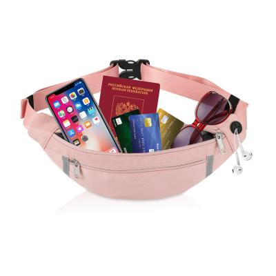 China Schulter-Brieftasche Fanny Pink Taille-Tasche Wanderkross für Frauen 12,8 x 9,6 