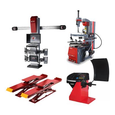 China Automotive Tools And Equipment 3D Wheel Alignment Combo With Wheel Balancing Machine 3D-ZD-8S for sale