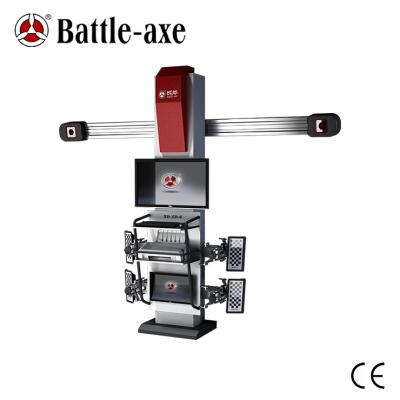 China Yes Battle Ax 3d 4 Wheel Alignment System With Free 3d Alignment Dealer Approved Parts for sale