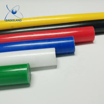 China Good quality black plastic POM acetal pom rods red delrin rod green leaf polyacetal delrin rods for sale