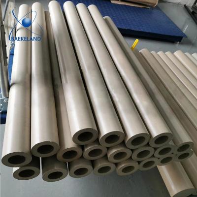 China PEEK Machine Industries Peak Plastic Tube Natural Color Polyetheretherketone PEEK Pipe Customized Any Size for sale