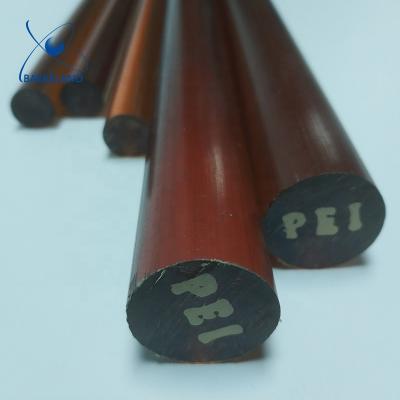 China PSU High Temperature 1000 Rod PEI Rod Price of Amber Polyetherimide PEI Ultem/PPSU/strength per kilogram for sale