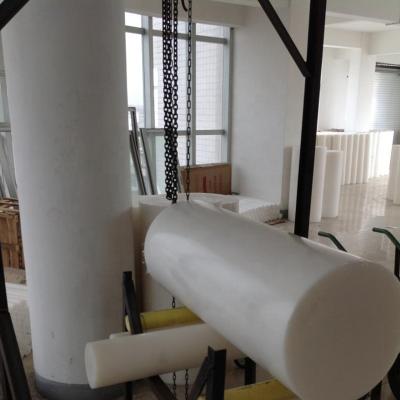 China Pumps And Valves Factory Directly Extruded HDPE Plastic PE Rod 300mm Large Diameter Hard Plastic Rod White Black for sale