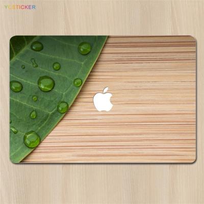 China New Grain Laptop Sleeve Full Wood Adhesive Vinyl Skin Sticker Protective Matte Finish Wraps For Macbook for sale