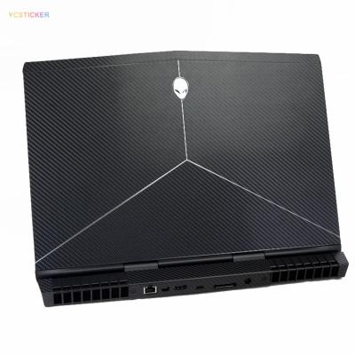 China Wholesale Removable Laptop Fancy Computer Accessories Skins Stickers for Dell Carbon Fiber Skin for Alienware Laptop for sale