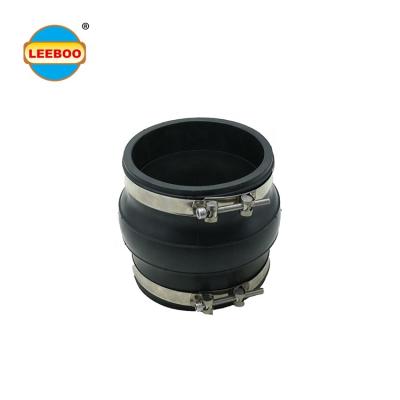 China Plastic Pipe Lines Connect Henen Factory Price Pipe Coupling Union Dn100 Type Rubber Expansion Joint Flexible Rubber Joint Flange for sale