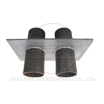 China CS Stainless Steel Pipe Wall Sleeves With Penetration Rubber Seals for sale