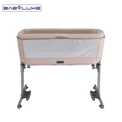 China Modern 3 in 1 Baby Cribs Bedside Sleeper for Newborn Infant Baby Hutch for sale