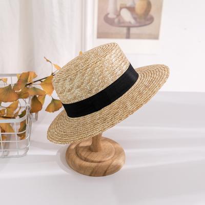 China Eco-Friendly Straw Hat Beach Sun Hat For Women Wide Brim Straw Roll Up Travel Packable Summer Hat Wholesale for sale