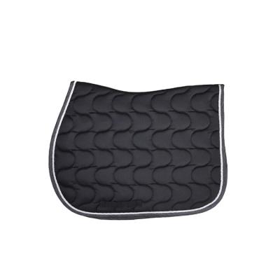 China Jumping Saddle Pads Design Black Winter 600 Denier Equestrian Saddle Pads Horses for sale