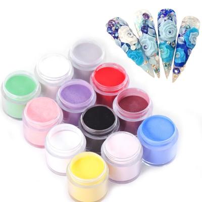 China 12/18/24 Colors Holographic Acrylic Nail Glitter Dip Powder Nail Set For Nail Art Decoration YAP007 for sale