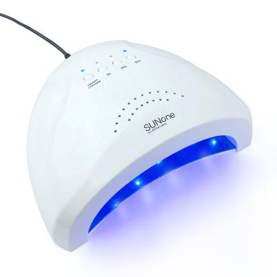 China Sunone LED Plastic Nail Lamp 48W Professional UV LED Nail Dryer White Light UV Gel Machine for sale