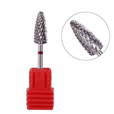 China Metal Nail Art Grinding Drill Bits Electric Manicure Tip Tool for sale