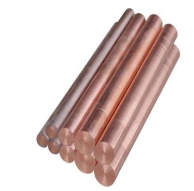 China Industrial Beryllium Copper Alloy CuBe2 C17200 Copper Rod Competitive Price for sale