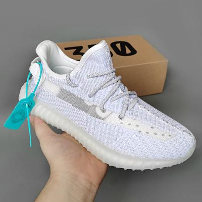 China 2021 fashion trend top selected new color original thoughtful brand 350 V2 shoes men women knitting sports casual sneakers running shoes for sale