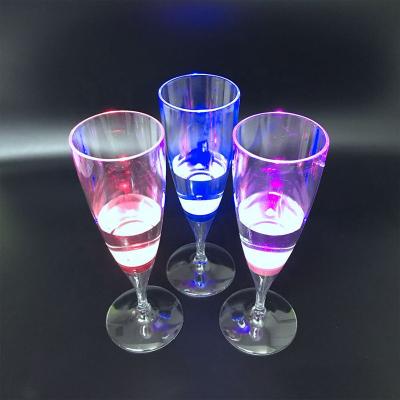 China Party Bar Nightclub Party Champagne Cup Wine Glass Drink Led Mug for sale