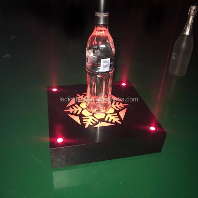 China Bar Custom Design Liquor Display Beer Led Glorifying Bottle Display For Bar for sale