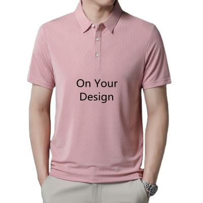 China Hot Sale Polo Tee High Quality 200G Cotton 200G Summer T-Shirts Mens Clothes 100% Polo T-shirt Men Latest Designs for sale