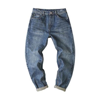 China 2022 hot sale custom waterproof jeans QUICK DRY cotton pants for men custom logo OEM ODM manufacturer selvedge jeans denim pants men for sale