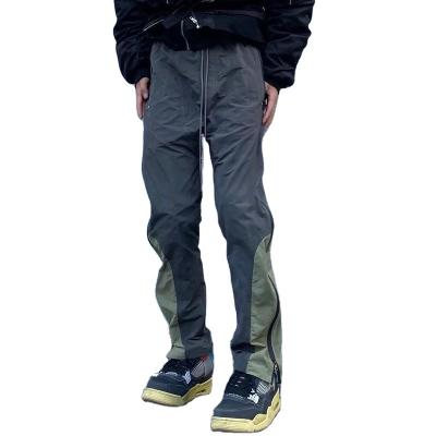 China Anti-Wrinkle Retro American Style Tight-fitting High Street Quilting Pants Couple To Use Trousers Outdoor Sports Jogging Casual Pants for sale