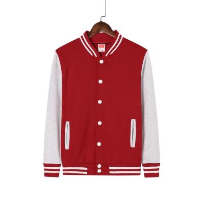 China Custom Anti-Wrinkle Street Wear Logo Patches Baseball Jacket Truckers Letterman Base Ball Custom Leather Varcity Varcity Jacket For Men for sale