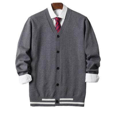 China Other new plus size knitted men's cardigan use men's coat casual loose large size male sweaters for sale