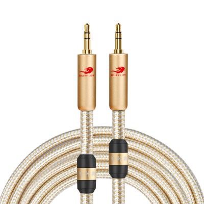 China Speaker 1/8 inch Stereo 3.5mm Jack Male Plug to Aux Audio Auxiliary Cable. male for sale