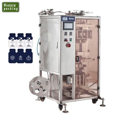 China Antibacterial Food Alcohol Gel Sachet Packaging Machine for sale