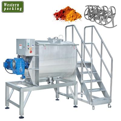 China Powder Ribbon Blender Powder Mixer for Food for sale