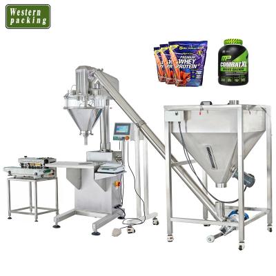 China Food Spices Pouch Powder Filling And Sealing Machine for sale