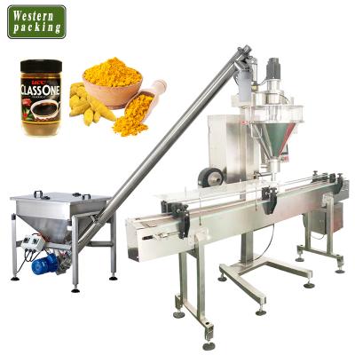 China Food Auger Filler Powder Filling Packing Machine for sale